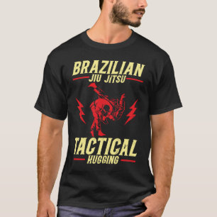 Braziliaanse Jiu Jitsu Tactische knuffelen Jiu Jit T-shirt