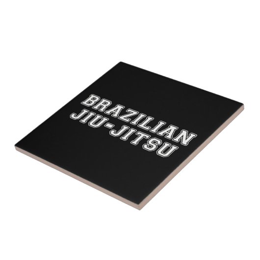 Braziliaanse Jiu Jitsu Tegeltje (Zijkant)