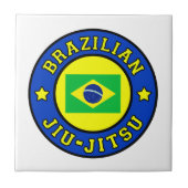 Braziliaanse Jiu Jitsu Tegeltje (Voorkant)