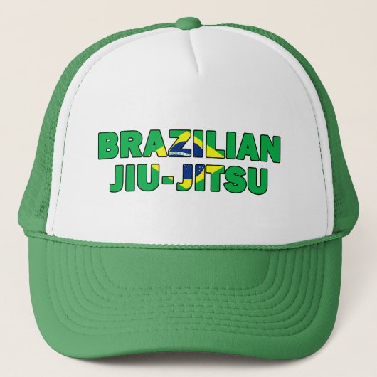Braziliaanse Jiu Jitsu Trucker Pet (Voorkant)