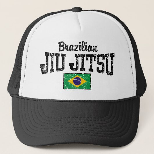 Braziliaanse Jiu Jitsu Trucker Pet (Voorkant)