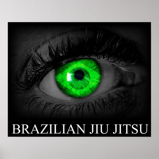 Braziliaanse Jiu Jitsu - Vision-Poster Poster (Voorkant)