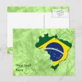 Braziliaanse kaart (Voorkant / Achterkant)