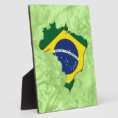 Braziliaanse kaart fotoplaat (Zijkant)