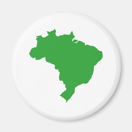 Braziliaanse kaart magneet (Voorkant)