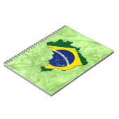 Braziliaanse kaart notitieboek (Linkerzijde)