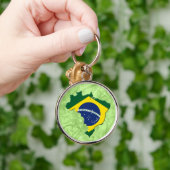 Braziliaanse kaart sleutelhanger (Hand)