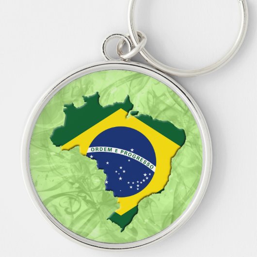 Braziliaanse kaart sleutelhanger (Voorkant)