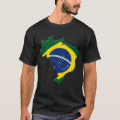 Braziliaanse kaart t-shirt (Voorkant)