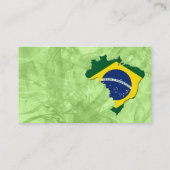 Braziliaanse kaart visitekaartje (Achterkant)