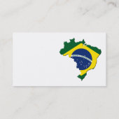 Braziliaanse kaart visitekaartje (Achterkant)
