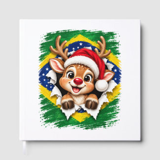Braziliaanse Kerst Rendier Gastenboek