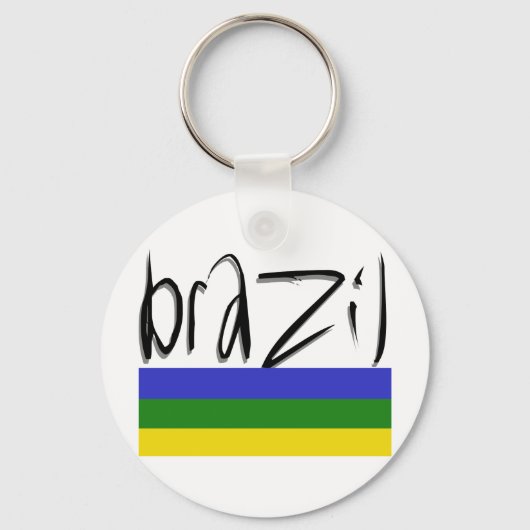 Braziliaanse kleuren! sleutelhanger (Voorkant)