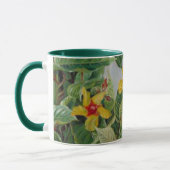 Braziliaanse Klimstruik en Kolibries Mok (Links)