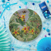 Braziliaanse klimwand en vogelstand papieren bordje (Feest)