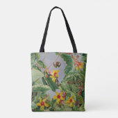 Braziliaanse klimwand en vogelstand tote bag (Achterkant)