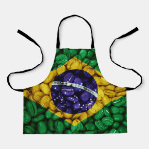Braziliaanse koffievlag schort