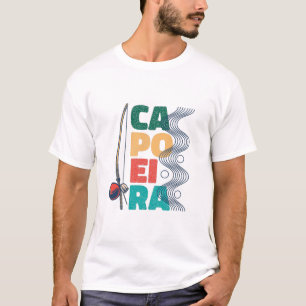 Braziliaanse kunst in Capoeira T-shirt