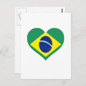 Braziliaanse liefde briefkaart (Voorkant / Achterkant)