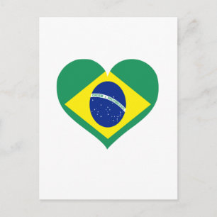 Braziliaanse liefde briefkaart