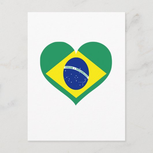 Braziliaanse liefde briefkaart (Voorkant)