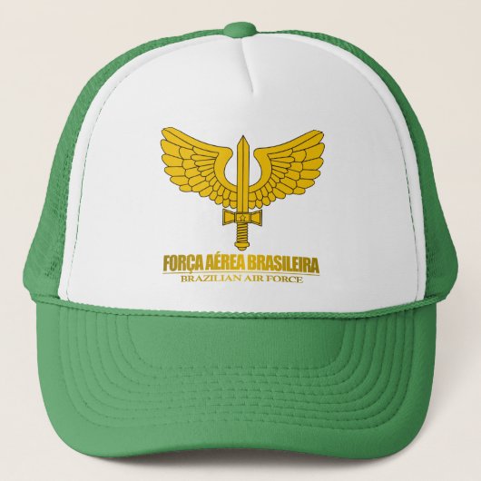 Braziliaanse luchtmacht trucker pet (Voorkant)