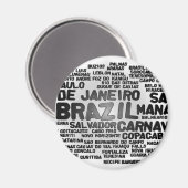 Braziliaanse magneet (Voorkant / Achterkant)