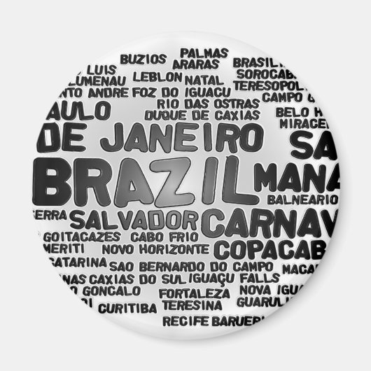 Braziliaanse magneet (Voorkant)