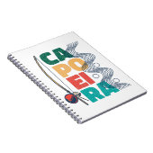Braziliaanse martiale kunst van Capoeira Notitieboek (Rechterzijde)