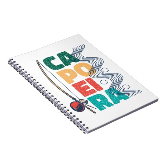 Braziliaanse martiale kunst van Capoeira Notitieboek (Rechterzijde)