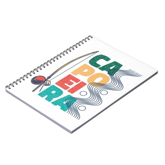 Braziliaanse martiale kunst van Capoeira Notitieboek (Linkerzijde)