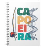 Braziliaanse martiale kunst van Capoeira Notitieboek (Voorkant)