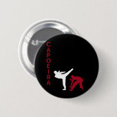 Braziliaanse militaire kunsten Capoeira Ronde Button 5,7 Cm (Voorkant /achterkant)