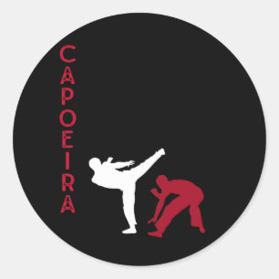Braziliaanse militaire kunsten Capoeira Ronde Sticker
