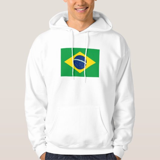 Braziliaanse nationale vlag hoodie (Voorkant)