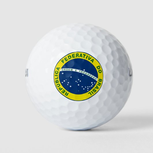 braziliaanse nationale zeehond golfballen (Voorkant)