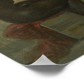 Braziliaanse neger met tropische vogel poster (Hoek)