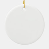 Braziliaanse noten keramisch ornament (Achterkant)