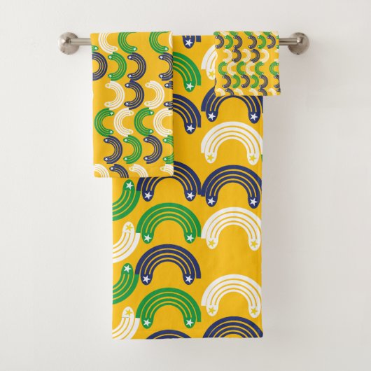 Braziliaanse Onafhankelijkheidsdag Bad Handdoek (Insitu)
