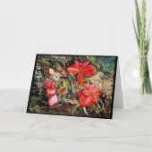 Braziliaanse Orchidee, schilderij van Marianne Nor Kaart (Voorkant)