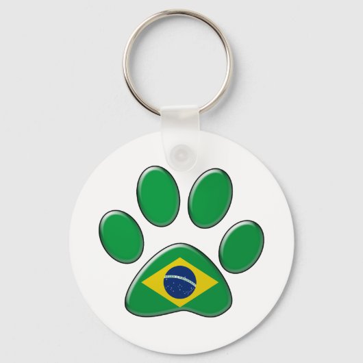 Braziliaanse patriotkat sleutelhanger (Voorkant)
