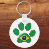 Braziliaanse patriotkat sleutelhanger (Voorkant)
