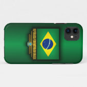 Braziliaanse Pride Case-Mate iPhone Case (Achterkant (horizontaal))