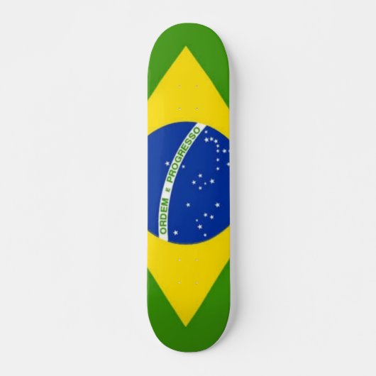 Braziliaanse Pride Persoonlijk Skateboard (Voorkant)