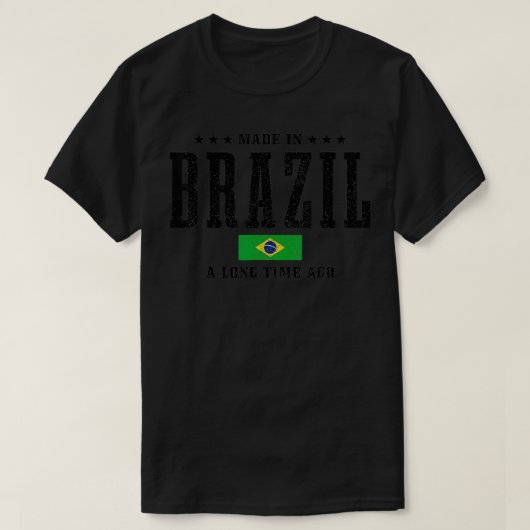Braziliaanse Pride vlag T-shirt (Design voorkant)