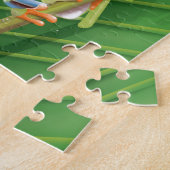 Braziliaanse regenwoudkikkervisposter legpuzzel (Zijkant)