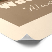 Braziliaanse reisposter poster (Hoek)