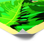 Braziliaanse reisposter poster (Hoek)