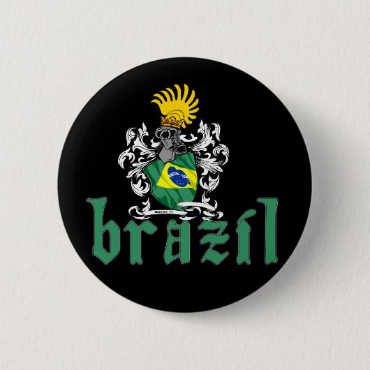 Braziliaanse schildpadButton Ronde Button 5,7 Cm (Voorkant)