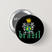 Braziliaanse schildpadButton Ronde Button 5,7 Cm (Voorkant /achterkant)